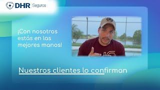 Testimonio de David Porto sobre su experiencia con de DHR Seguros, su agente de Seguros en Cartagena de Indias, Colombia