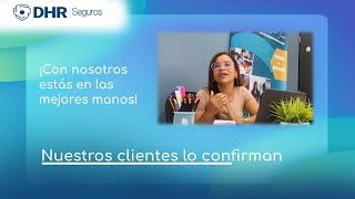 En este video  Video Kelly Aguilar nos cuenta sobre su experiencia con DHR Seguros